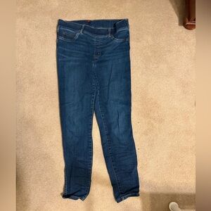 SPANX Ankle Skinny Jeans – Midnight Shade – Size L (Regular Inseam)